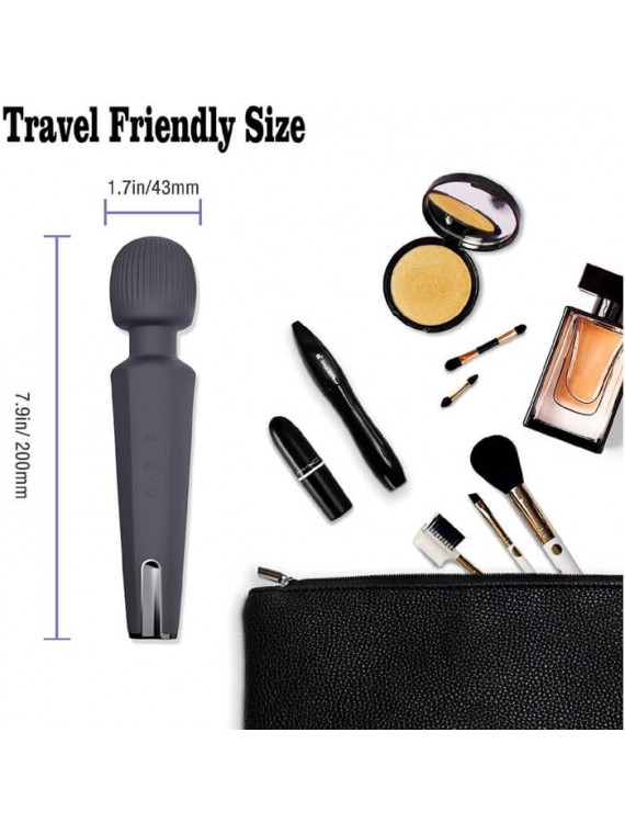 Wand Massager Clarice Black - nss4034120