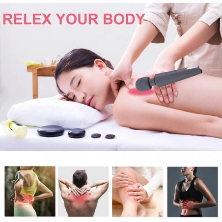 Wand Massager Clarice Black - nss4034120