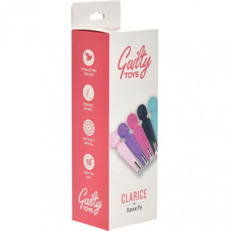 Wand Massager Clarice Pink - nss4034119