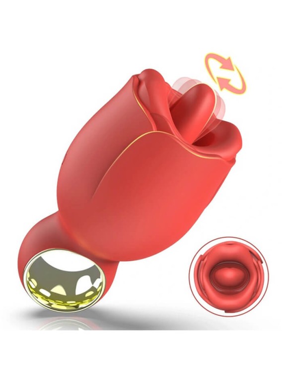 Red Silicone Lip & Tongue - nss4034002