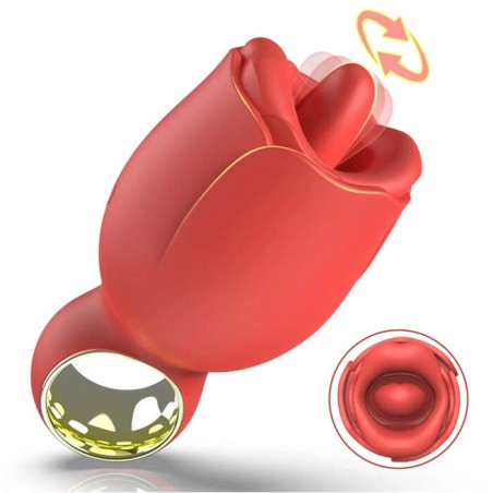 Red Silicone Lip & Tongue - nss4034002