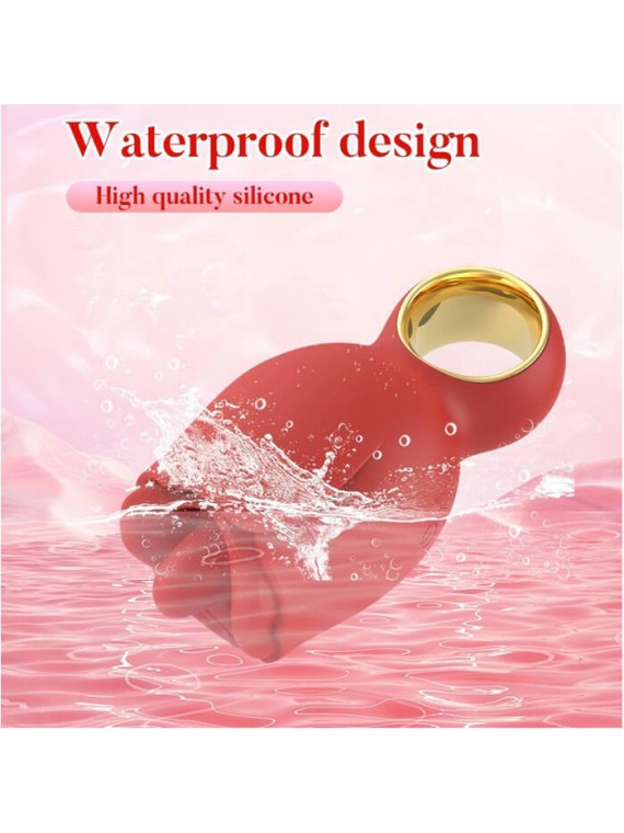 Red Silicone Lip & Tongue - nss4034002