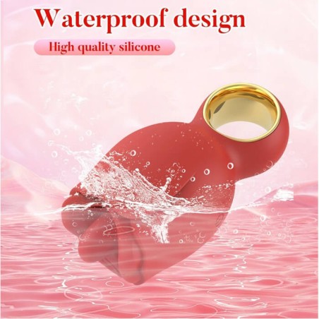 Red Silicone Lip & Tongue - nss4034002