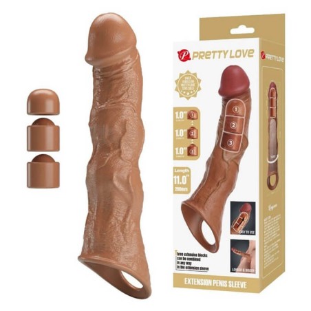 Ragnar Penis Extender +7.5 cm Brown - nss4050154
