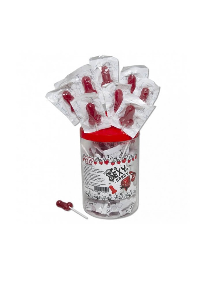 Lollipop strawberry and cherry 1pcs - nss4064026