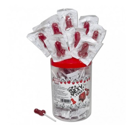 Lollipop strawberry and cherry 1pcs - nss4064026