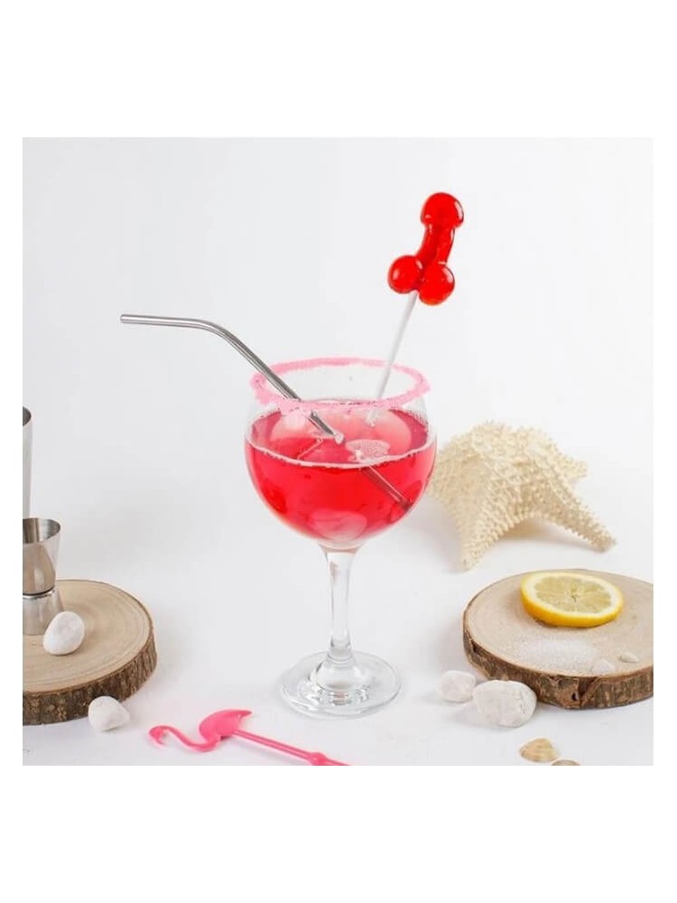 Lollipop with Daiquiri Strawberry Alcohol - nss4064060