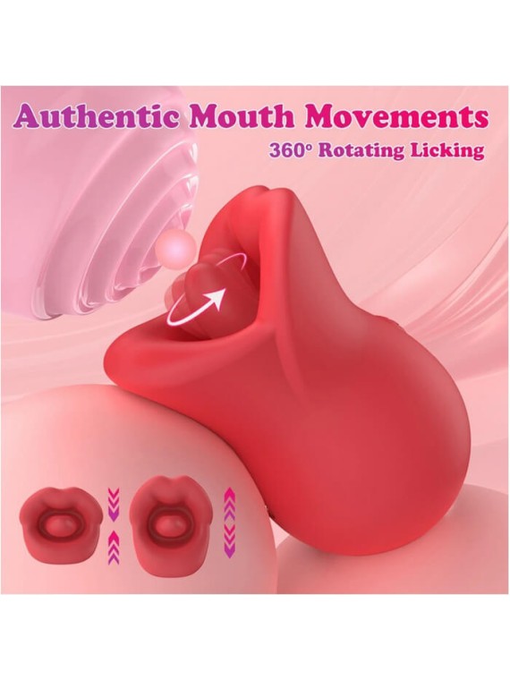 Vibrator Seductive Lips 3 in 1 - nss4034008