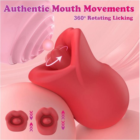 Vibrator Seductive Lips 3 in 1 - nss4034008
