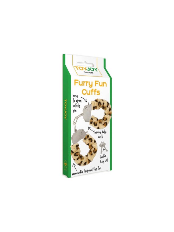 Furry Fun Cuffs Leopard - nss4053030
