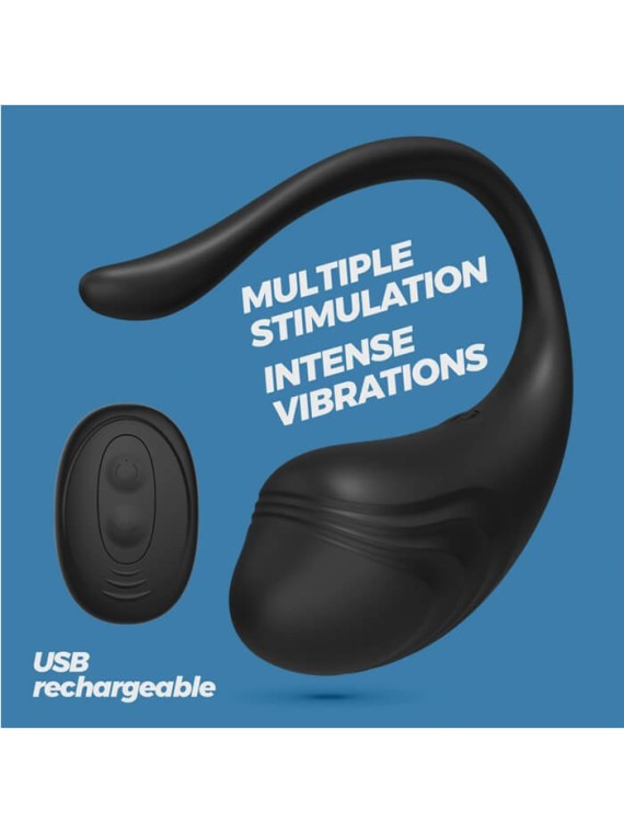 Tamago Vibrator Egg Remote Black - nss4034012