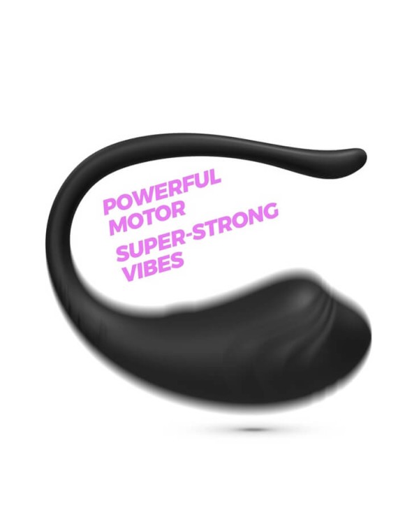 Tamago Vibrator Egg Remote Black - nss4034012