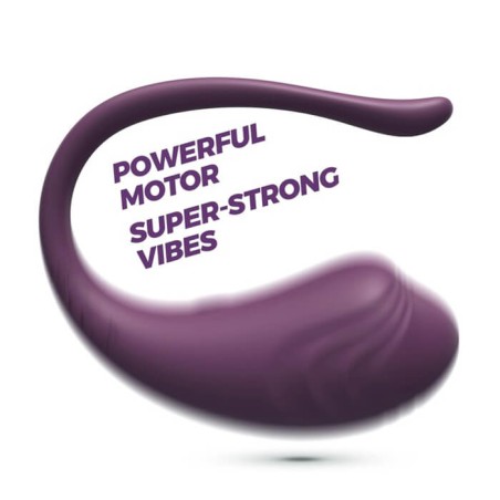 Tamago Vibrator Egg Remote Purple - nss4034013