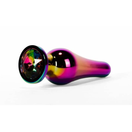 X-Men Rainbow Colour Metal ButtPlug L - nss4038081