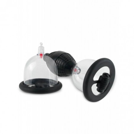 Vibrating Nipple Pleasure Cups - nss4050015