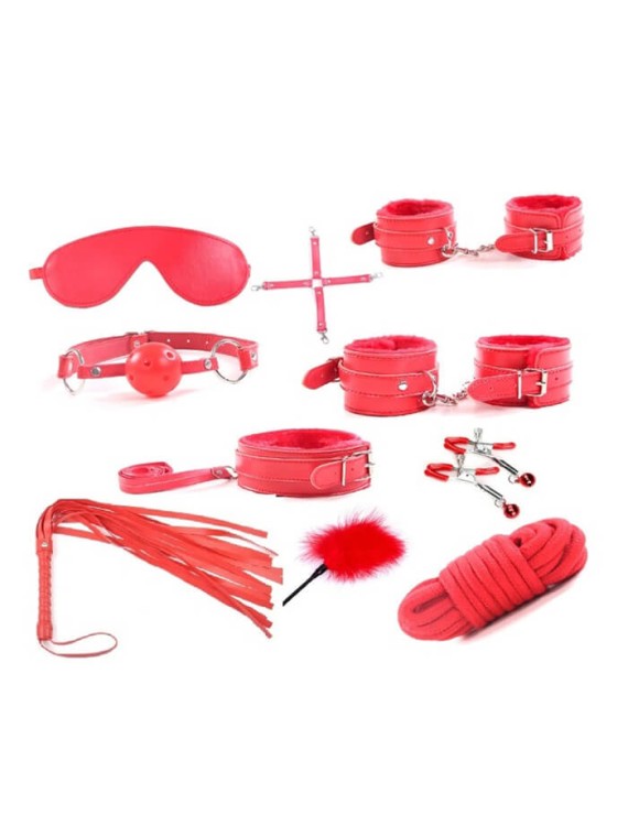Sublime Surrender 10 Piece Red - nss4037003