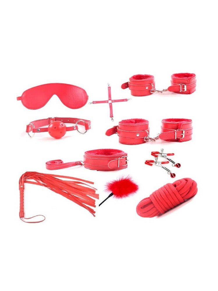 Sublime Surrender 10 Piece Red - nss4037003