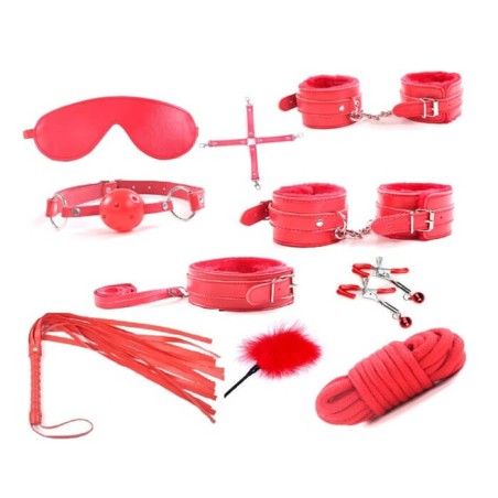 Sublime Surrender 10 Piece Red - nss4037003