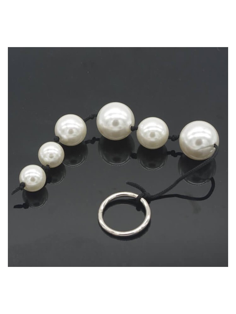 Anal Beads Pearl String - nss4090042
