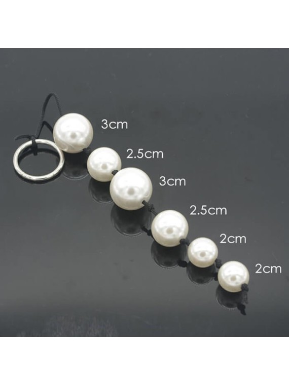 Anal Beads Pearl String - nss4090042