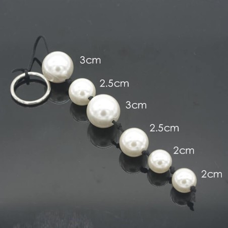 Anal Beads Pearl String - nss4090042
