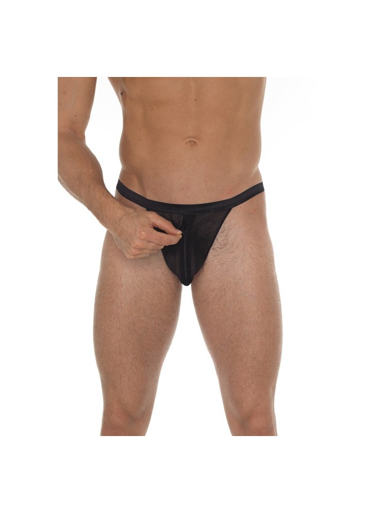 G-string With Zipper - nss4021020