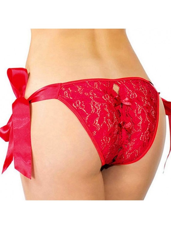 Sexy Red Lace Panty - nss4015085