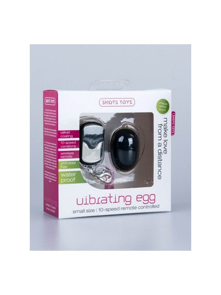 Vibrating Egg Black Small - nss4034014