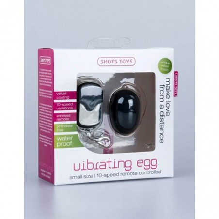 Vibrating Egg Black Small - nss4034014