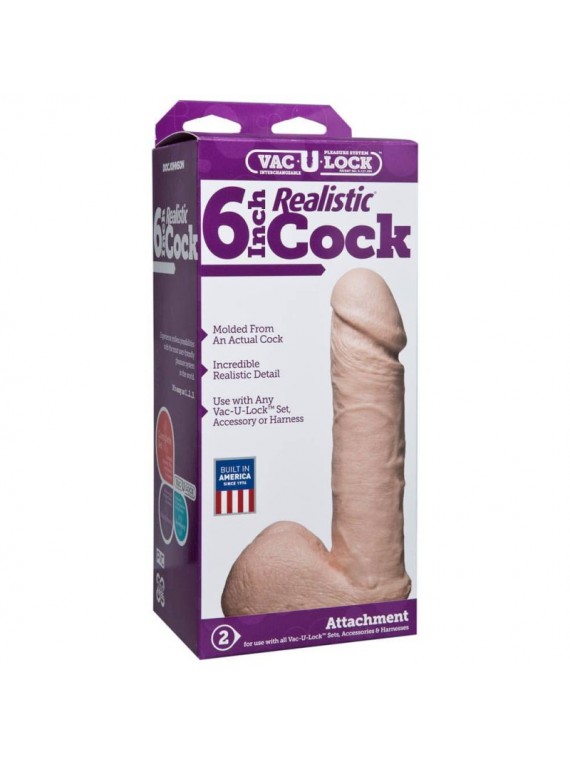 Vac-u-Lock 6inch cock II - nss4060040