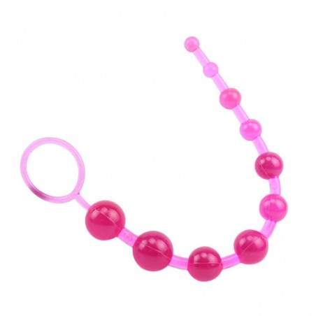 Sassy Anal Beads Pink - nss4090050