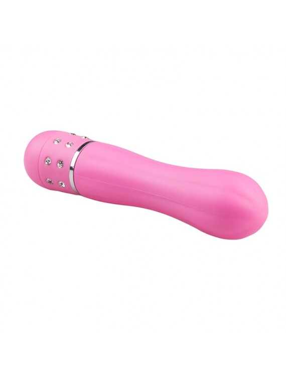Diamond Vibrator Lined Pink - nss4040009