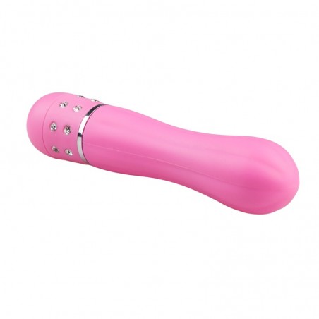 Diamond Vibrator Lined Pink - nss4040009