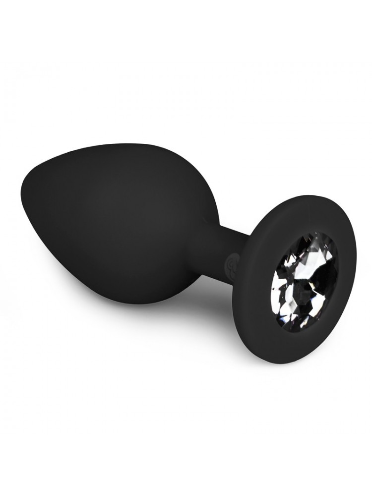 Silicone Plug Black/Clear Medium - nss4038102