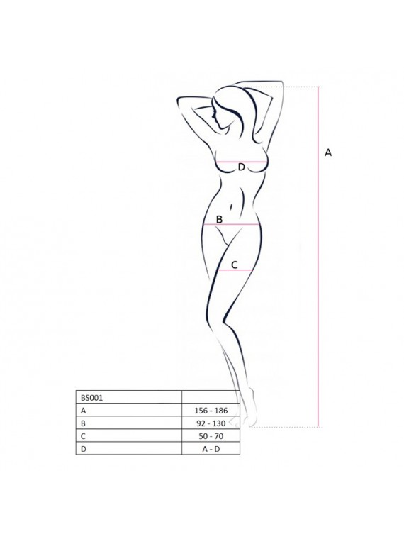 Passion Bodystocking White - nss4016087