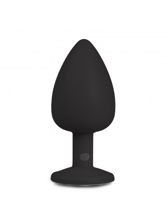 Silicone Plug Black/Clear Large - nss4038118