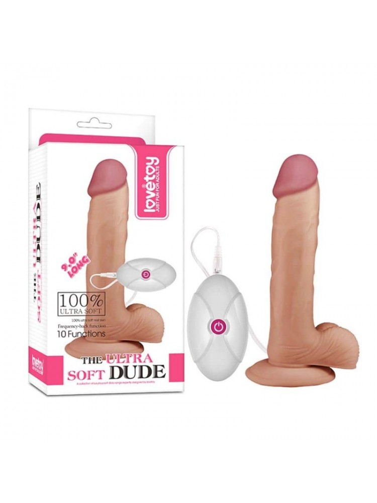 The Ultra Soft Dude 9" Vibrating - nss4032086