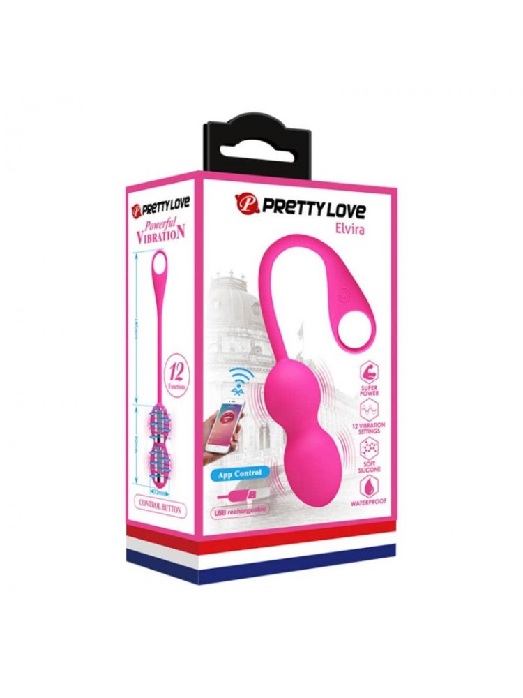 Pretty Love Elvira App Control vibrating Kegel Balls - nss4031050 Pretty Love Elvira App Control vibrating Kegel Balls - nss4031050