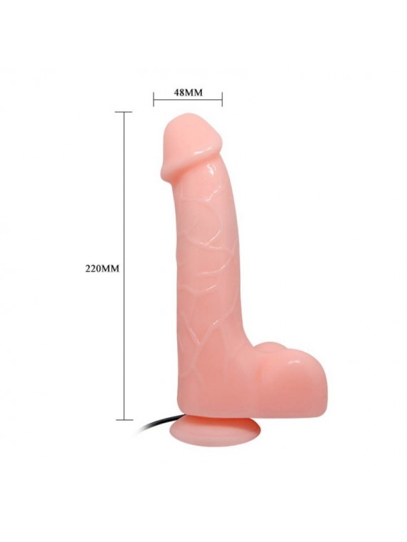 Barbara Realistic Vibrator Flesh 22 cm - nss4032095