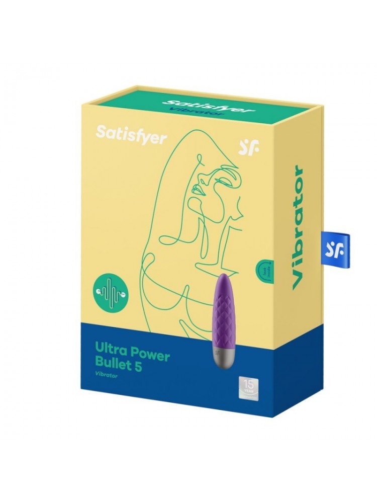 Satisfyer Ultra Power Bullet 5 – Violet - nss4034084