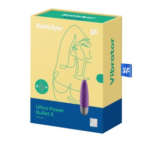 Satisfyer Ultra Power Bullet 5 – Violet - nss4034084