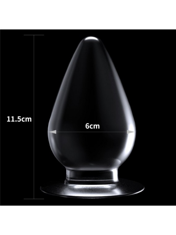 Flawless Clear Anal Plug - nss4038140