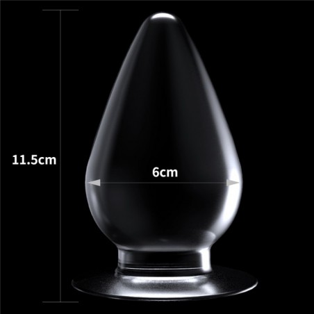 Flawless Clear Anal Plug - nss4038140