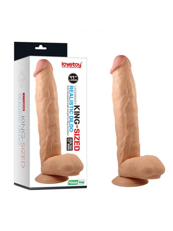 Legendary King Sized Realistic Dildo 11" - nss4030021