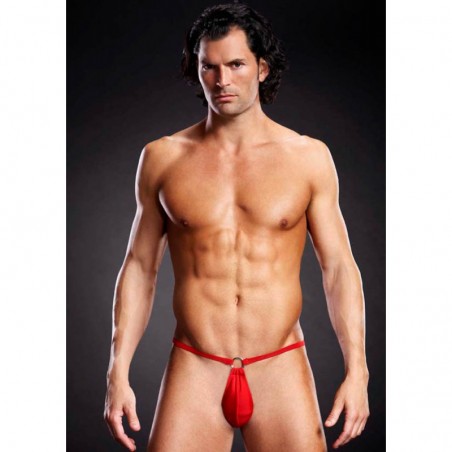 BLUE LINE Microfiber Pouch Bikini Red - nss4021052