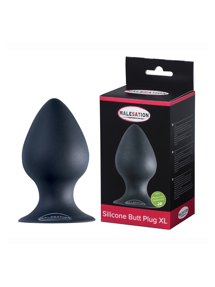 MALESATION Silicone Butt Plug XL - nss4038004
