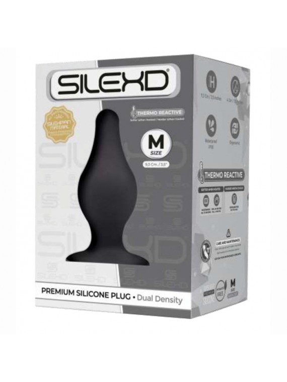 SILEXD Model 2 Silicone Plug M black - 