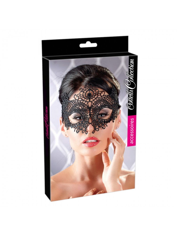Black Embroidered Mask - nss4051004