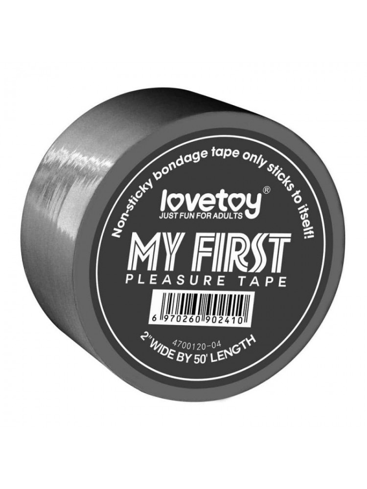 "My First" Non-Sticky Bondage Tape Grey - nss4057014
