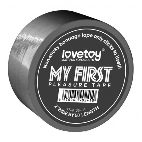 "My First" Non-Sticky Bondage Tape Grey - nss4057014